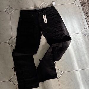 Calvin Klein Men's Black Skinny Jeans